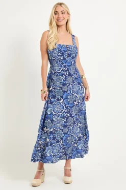 Robe Maxi Florale D'été Petite