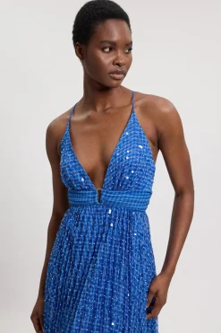 KarenMillen Robe Maxi Longue Ornée De Perles<Femme Robes Demoiselles D'Honneur|Robes