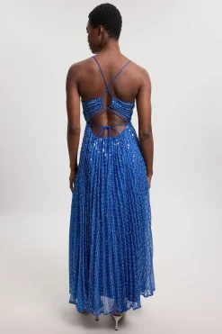 KarenMillen Robe Maxi Longue Ornée De Perles<Femme Robes Demoiselles D'Honneur|Robes