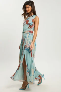 Robe Maxi Plissée Petite Lilly En Yoryu Crinkle