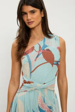 Robe Maxi Plissée Petite Lilly En Yoryu Crinkle