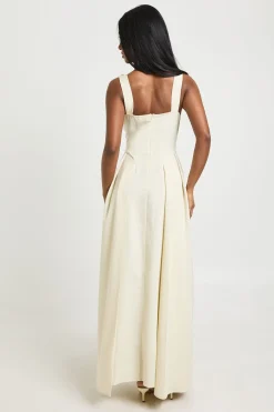 Robe Maxi Skater Structurée