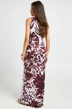 boohoo Robe Maxi Super Douce À Encolure Dégagée Basique<Femme Basiques|Robes