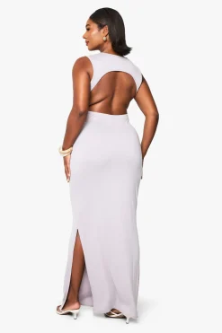 Robe Maxi Ultra Douce à Dos Bas