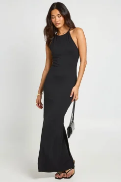 boohoo Robe Maxi Ultra Douce À Dos Nageur<Femme Robes Moulantes|Robes