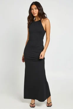 boohoo Robe Maxi Ultra Douce À Dos Nageur<Femme Robes Moulantes|Robes