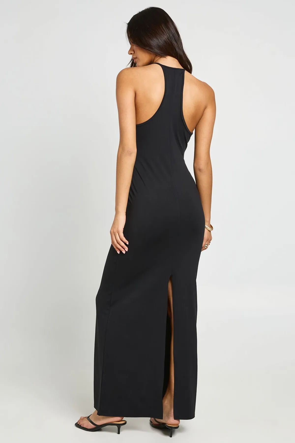 boohoo Robe Maxi Ultra Douce À Dos Nageur<Femme Robes Moulantes|Robes