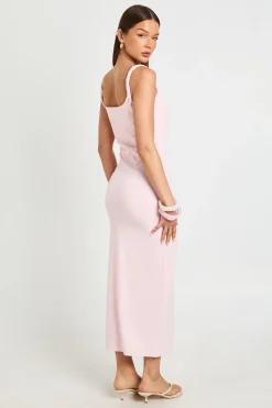 boohoo Robe Midaxi En Crêpe Jersey À Bretelles Torsadées<Femme Robes De Soirée|Toutes Les Robes