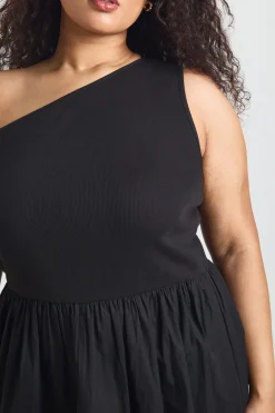 Robe Midaxi Grande Taille En Mélange De Coton Côtelé