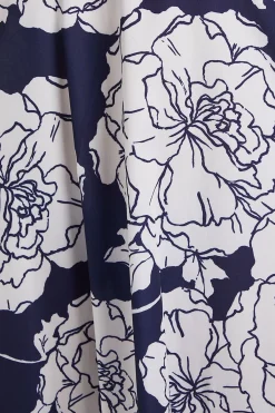 Wallis Robe Midaxi Sans Col à Motifs Floraux Petite<Femme Toutes Les Robes|Robes À Manches Longues
