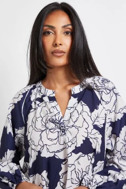 Wallis Robe Midaxi Sans Col à Motifs Floraux Petite<Femme Toutes Les Robes|Robes À Manches Longues