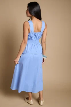 Dorothy Perkins Robe Midi À Basque Avec Finitions En Dentelle Petite Taille<Femme Toutes Les Robes|Robes Mi-Longues