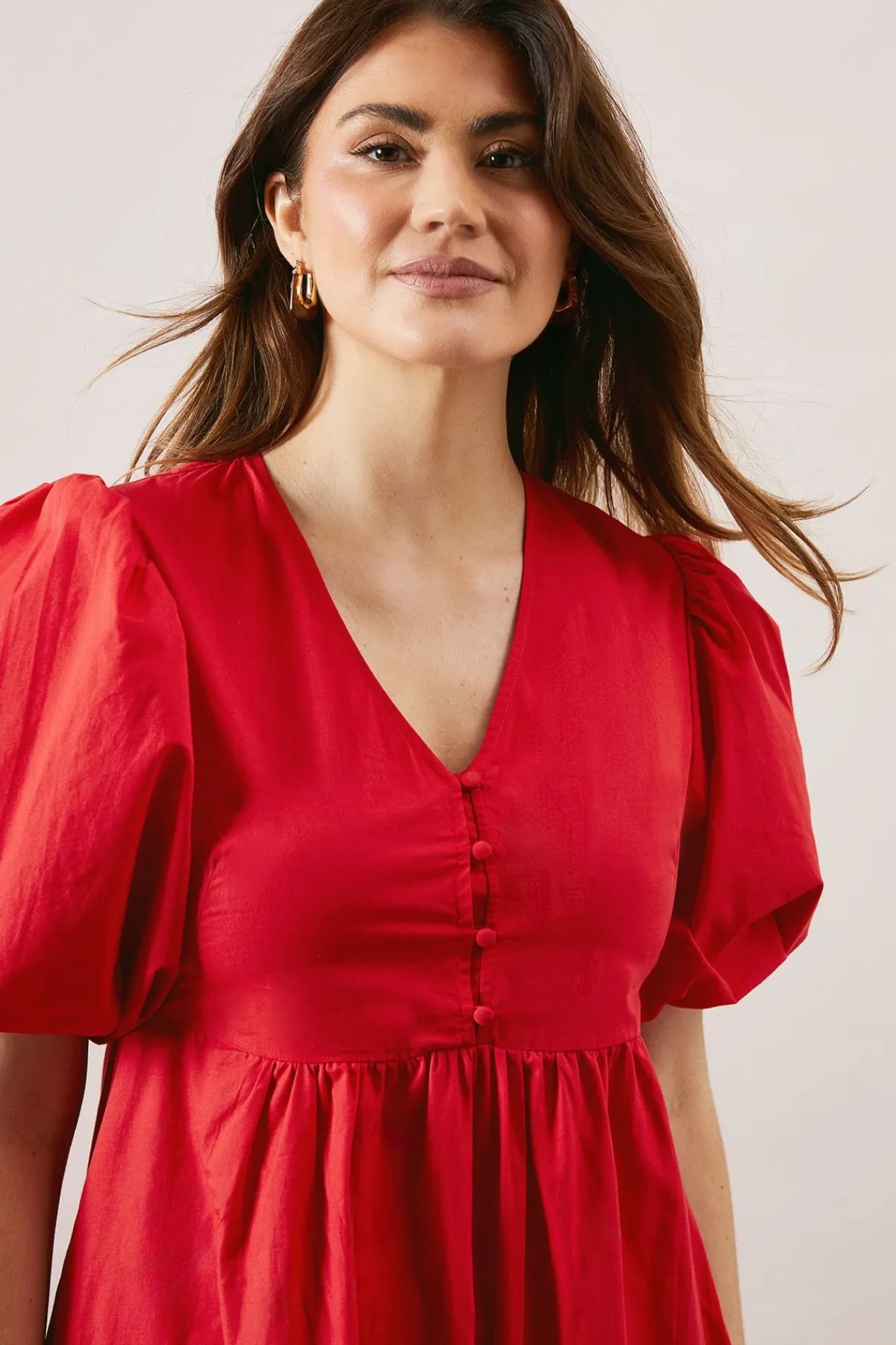 Wallis Robe Midi Boutonnée En Popeline De Coton<Femme Robes|Robes Mi-Longues