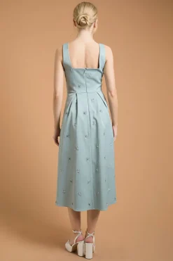 Robe Midi Bustier Ornée