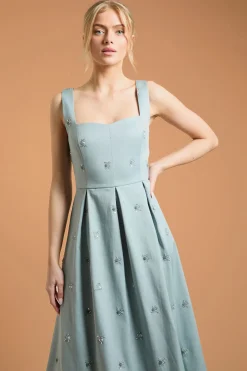 Robe Midi Bustier Ornée