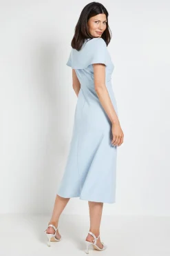 Wallis Robe Midi Cape à Finitions Strass<Femme Robes|Robes Mi-Longues