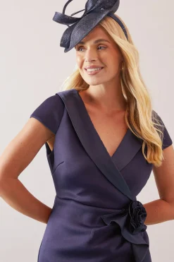 Robe Midi Corsage Petite en Scuba