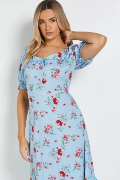 Dorothy Perkins Robe Midi À Détail Col Bordé De Dentelle<Femme Toutes Les Robes|Robes Mi-Longues