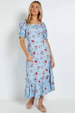 Dorothy Perkins Robe Midi À Détail Col Bordé De Dentelle<Femme Toutes Les Robes|Robes Mi-Longues