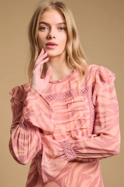 Oasis Robe Midi à Détails de Plis Pincés<Femme Toutes Les Robes|Robes Mi-Longues