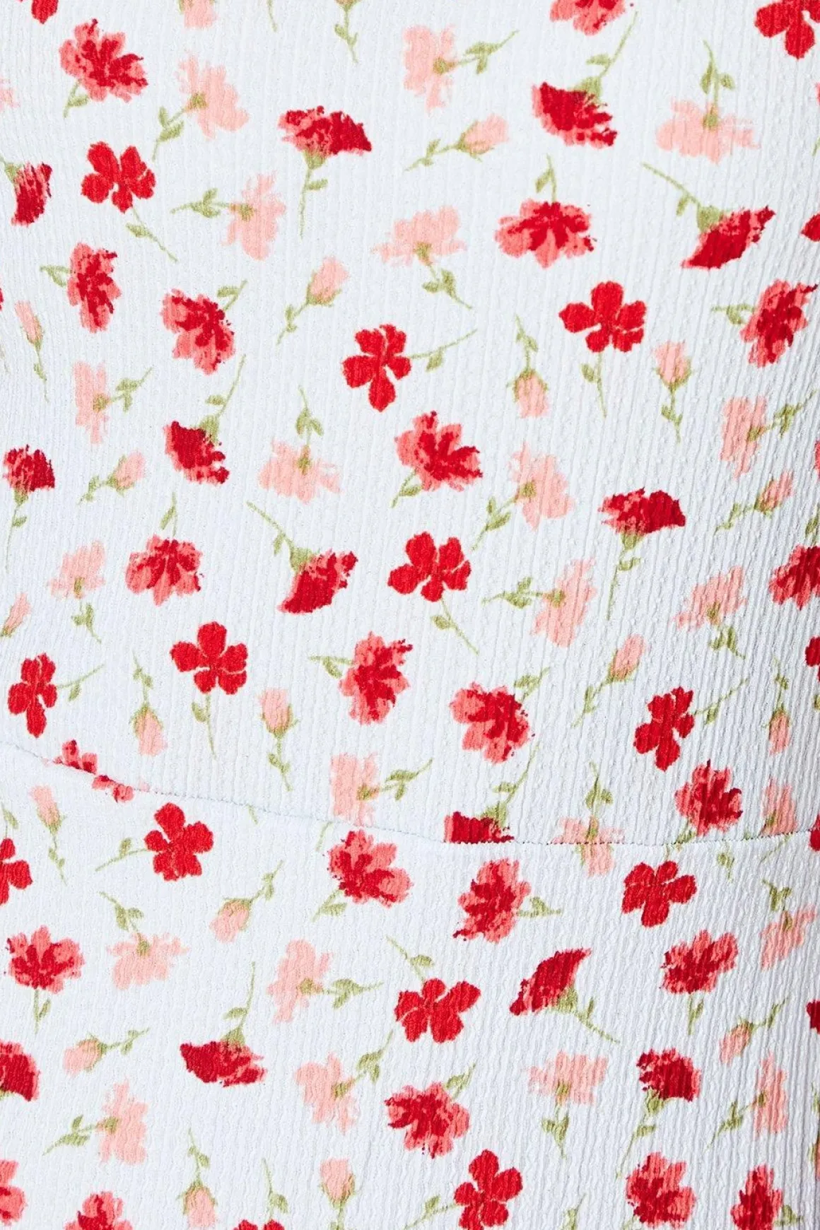 Robe Midi À Encolure Cœur Et Imprimé Fleuri Ditsy