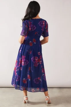 Robe Midi En Mousseline Imprimée Petite
