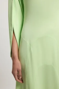 Robe Midi En Satin Doux Petite