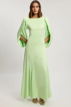 Robe Midi En Satin Doux Petite