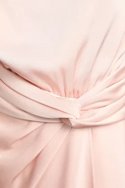 Coast Robe Midi En Satin Petite Avec Taille Torsadée<Femme Robes Mi-Longues|Satin Et Dentelle