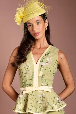 Coast Robe Midi En Tulle Brodé Lisa Tan<Femme Robes|Robes Mi-Longues