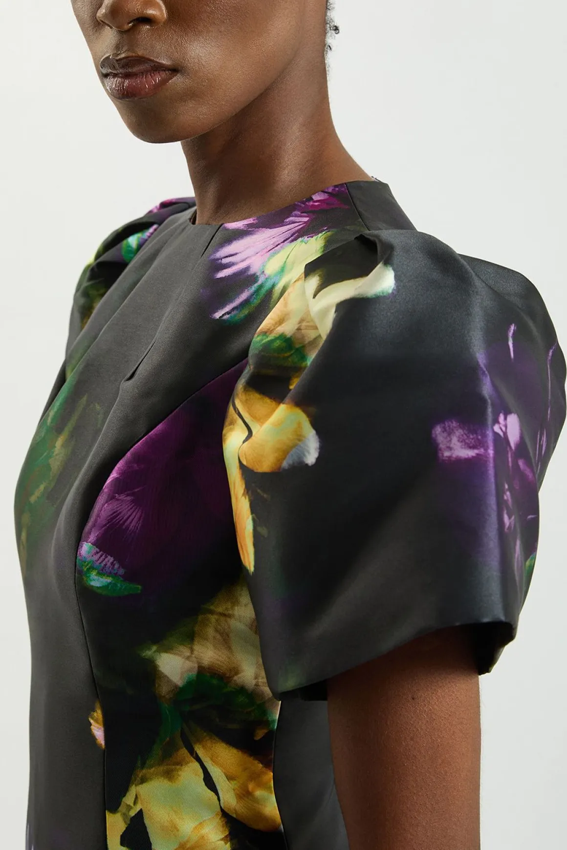Robe Midi En Twill À Imprimé Fleuri Petite