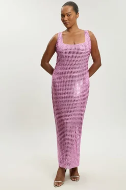 Robe Midi Grande Taille Premium Ornée De Cristaux Whitley Neill