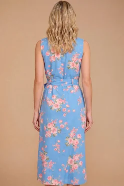Dorothy Perkins Robe Midi Imprimée À Boutons Avec Ceinture<Femme Robes|Robes Mi-Longues