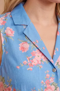 Dorothy Perkins Robe Midi Imprimée À Boutons Avec Ceinture<Femme Robes|Robes Mi-Longues