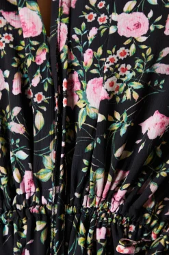 Oasis Robe Midi à Imprimé Floral avec Taille à Cordon<Femme Robes Mi-Longues|Robes Bohème