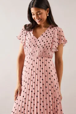 Robe Midi à Imprimé Floral avec Volants