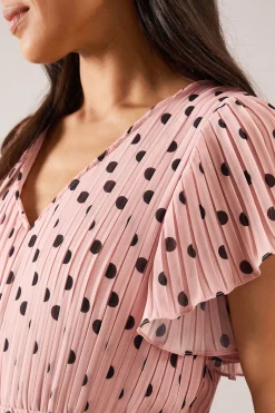 Robe Midi à Imprimé Floral avec Volants
