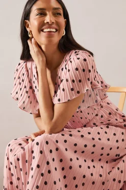 Robe Midi à Imprimé Floral avec Volants