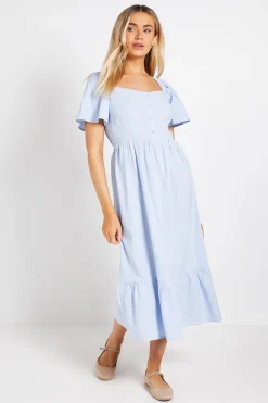 Dorothy Perkins Robe Midi À Manches Papillon Et Boutonnage Devant<Femme Toutes Les Robes|Robes Mi-Longues