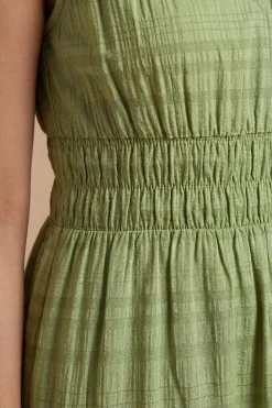 Dorothy Perkins Robe Midi Petite À Bustier Froncé Et Coupe Ajustée<Femme Robes|Robes Mi-Longues