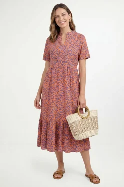 Robe Midi Petite En Coton D'été