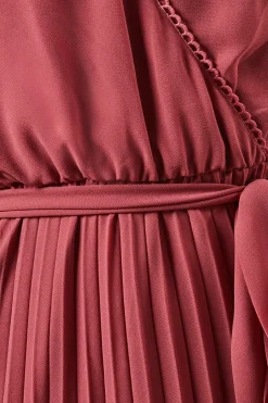 Oasis Robe Midi Plissée à Manches Kimono Petite Occasion<Femme Robes Mi-Longues|Robes