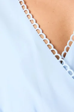 Robe Midi Plissée à Manches Kimono Petite Occasion