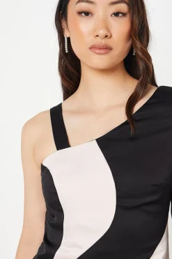 Coast Robe Midi Satinée pour Invitée de Mariage<Femme Robes Mi-Longues|Satin Et Dentelle