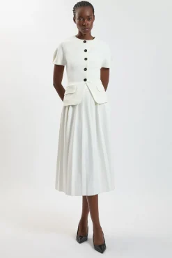 Robe Midi Stretch Compacte