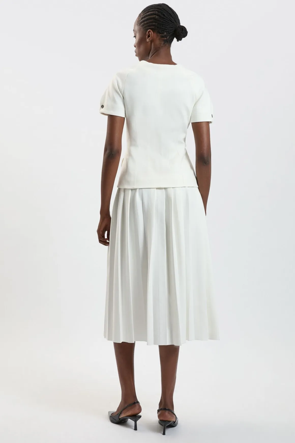 Robe Midi Stretch Compacte