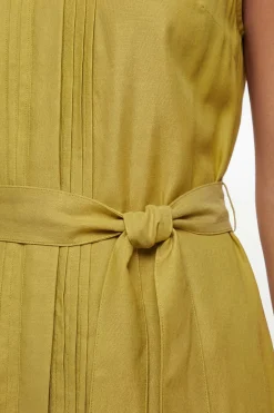 Wallis Robe Midi À Taille Basse Effet Denim Petite<Femme Denim|Robes Mi-Longues