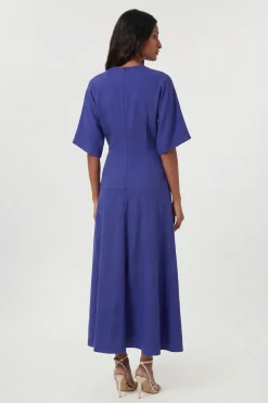 KarenMillen Robe Midi À Taille Basse En Modal<Femme Toutes Les Robes|Robes Mi-Longues