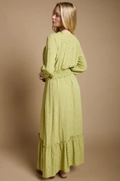 Dorothy Perkins Robe Midi À Taille Froncée Et Jupe À Volants<Femme Robes|Robes Mi-Longues