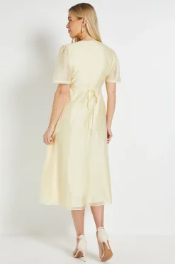 Robe Midi Torsadée En Tencel Petite